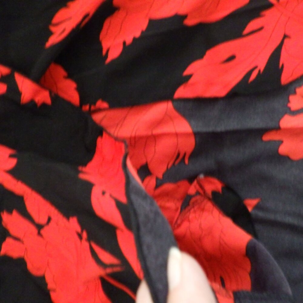 BTFBM Women's Casual Sleeveless Summer Dress Black Red Size Medium Flowy NEW - Picture 6 of 9